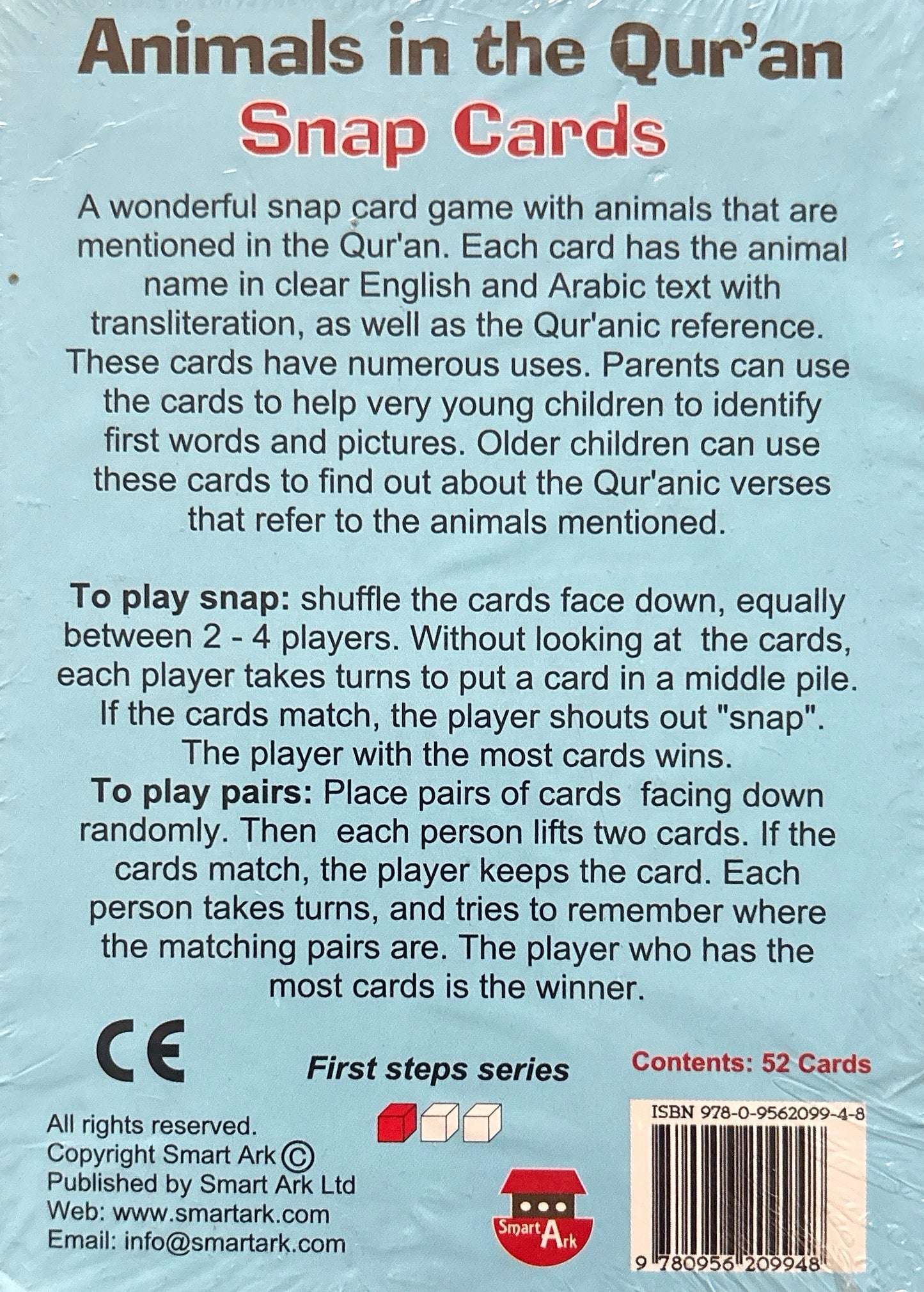 Animals in the Qur'an Snap Cards (Game)