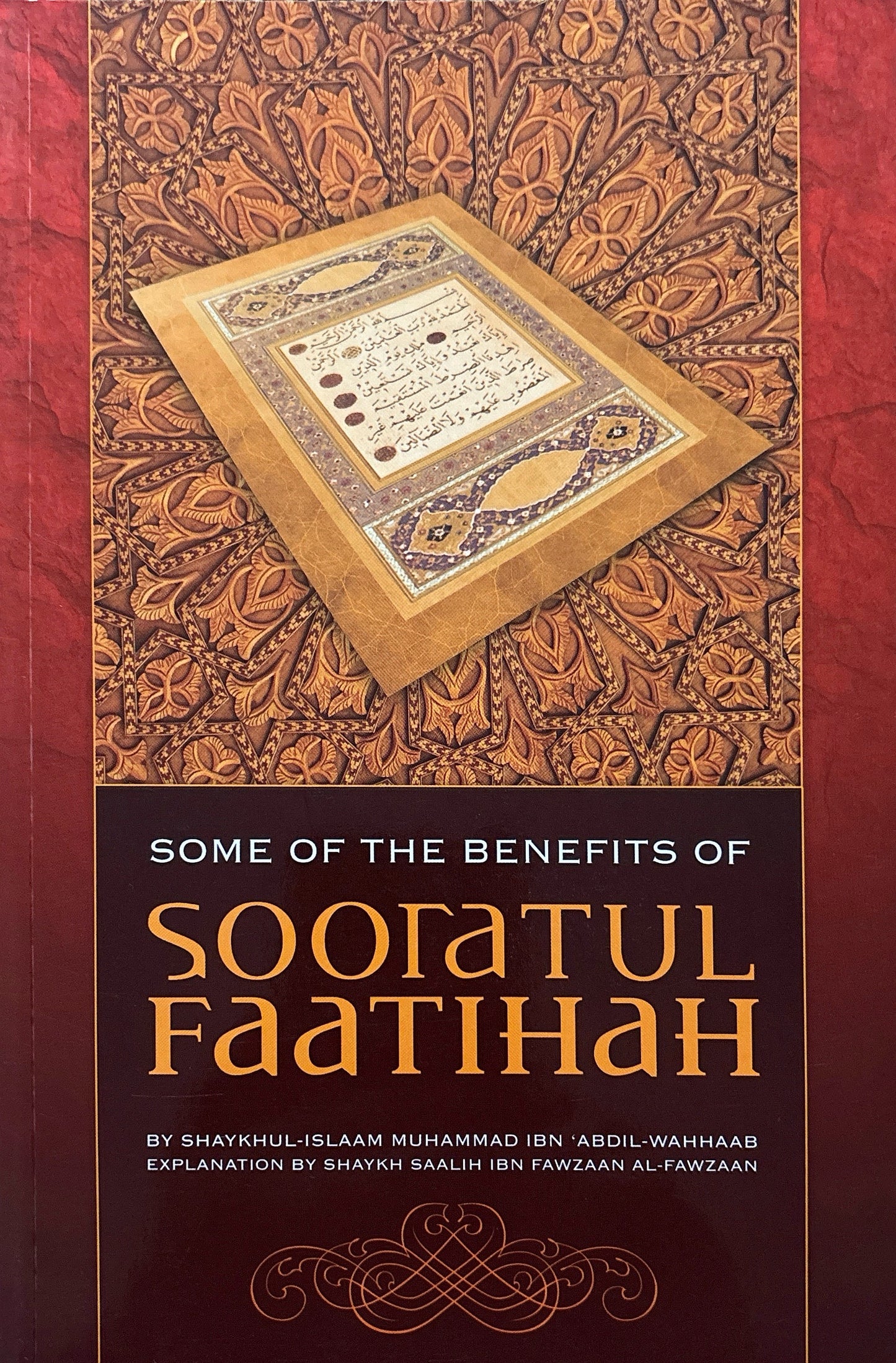 Some of the Benefits of Sooratul Faatihah